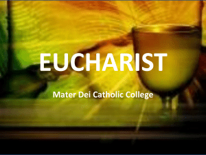 1. Eucharist - 9RE-EP