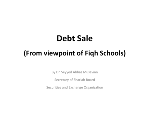 Debt Sale - Türkiye Katılım Bankaları Birliği