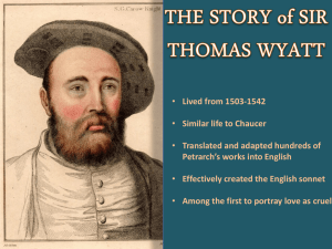Thomas Wyatt - WordPress.com