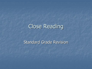 Close Reading- revision[1]