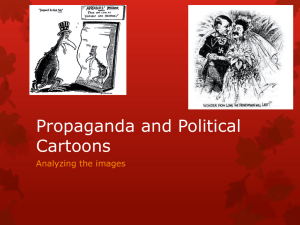 Propaganda and Political Cartoons
