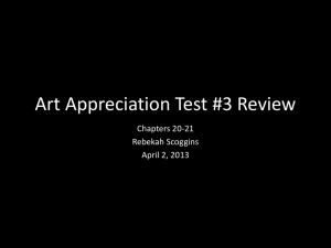Review Slideshow for Test #3