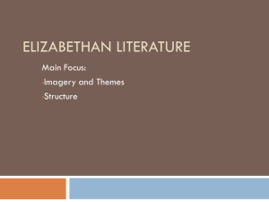 Elizabethan Literature