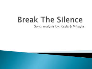 Break The Silence