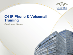IP Phone Training