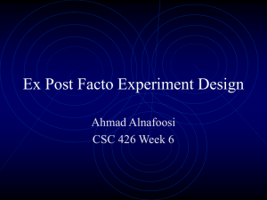 Ex Post Facto Designs