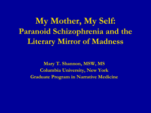 My Mother, My Self - Madness and Literature Network