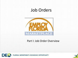 Job Orders - FloridaJobs.org