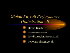 Global Payroll Performance Optimisation - Go