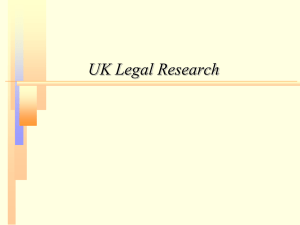 U.K. legal research