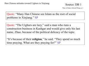 Uighur - Downtown Magnets High School