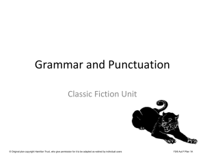 Fiction 1 PowerPoint Resource