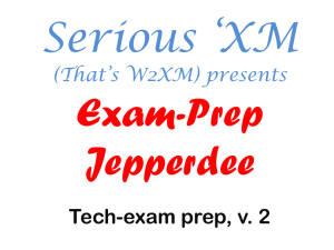 Exam Prep Jepperdee Technician 2010- Level 2