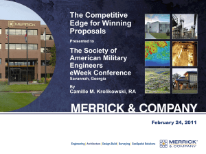 Merrick Winning Proposals