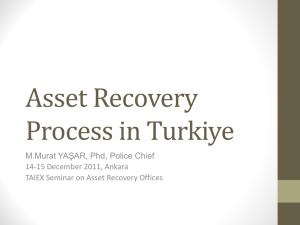 Asset Recovery Process in Turkiye
