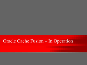 Oracle Cache Fusion – In Operation - oracle-info