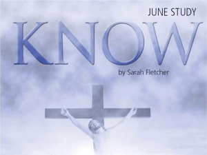 Know - Women Nationally Active for Christ