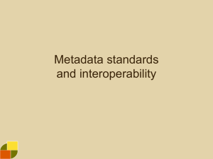 Interoperability and standards