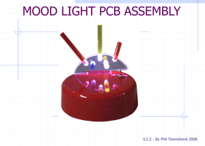 Step-by-step plan of PCB assembly