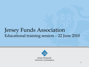 AML/CFT Handbook training - Jersey Funds Association Jersey