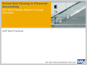 Process 2, Month-End-Closing