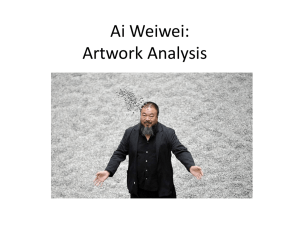 Ai Weiwei Artwork Analysis