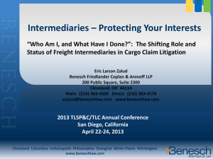 Intermediaries - Protecting Your Interests_Eric_Zalud