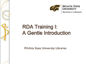 RDAtrainingatWSU_I - Wichita State University