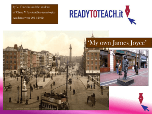 E., James Joyce - Ready to teach