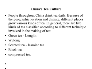 China`s Tea Culture