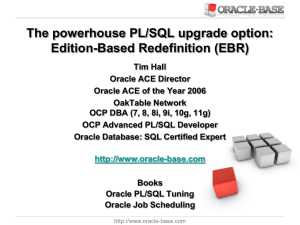 Editions - New Zealand Oracle Users Group