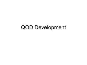 Development QOD Review