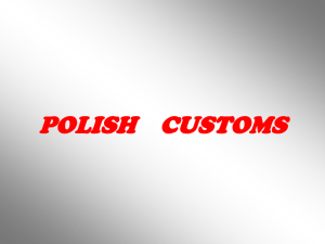 Polish customs