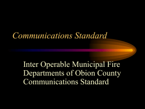 COUNTYCommunications - Union City Fire Department