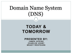 Domain Name System part 1