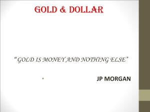 Dollar vs Gold - WordPress.com