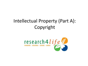 Intellectual Property Section 1 Copyright
