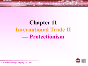 Ch 11 Protectionism