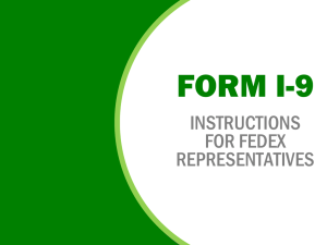 Form I-9 - Kelly Services
