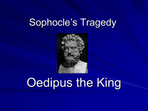 Sophocle`s Tragedy