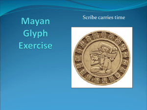 Maya Glyph Exercise