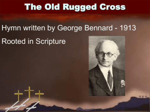 The Old Rugged Cross - Radford Church of Christ