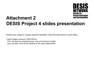4 Project template