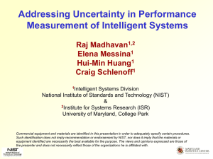 Addressing Uncertainty in Performance Measurement of Intelligent