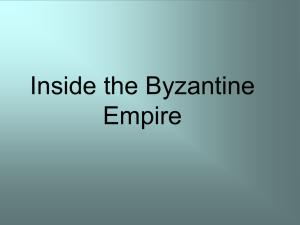 Inside the Byzantine Empire TCI 7.2.1ppt