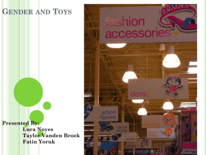 Gender and Toys: