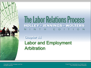The Labor Relations Process 9e.