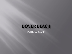 Dover Beach Fu 23-07-10 - English Language and Literature