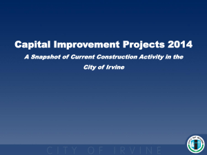 Capital Improvement Projects 2014