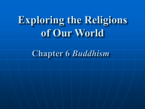 Chapter 6 Buddhism History